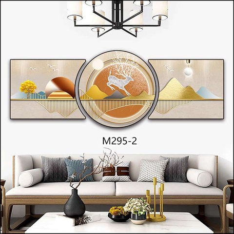 Bộ 3 Tranh Tròn Khuyết | Tranh Ngọc Việt - Đắk Lắk | Tranh Ngọc Việt - Xưởng Tranh Đẹp Buôn Ma Thuột (BMT) DakLak