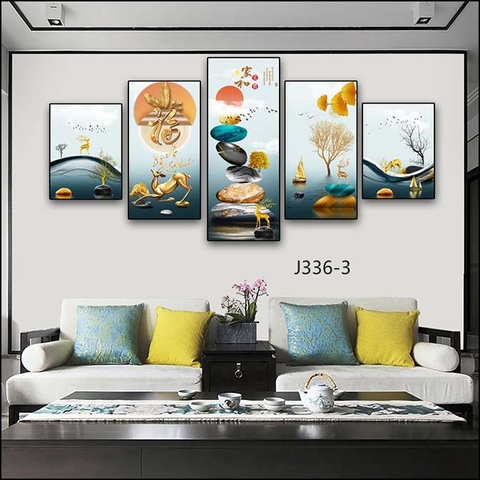 Bộ 5 Tranh Mới Đẹp | Tranh Ngọc Việt - Đắk Lắk | Tranh Ngọc Việt - Xưởng Tranh Đẹp Buôn Ma Thuột (BMT) DakLak