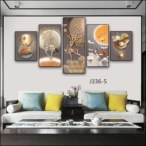 Bộ 5 Tranh Mới Đẹp | Tranh Ngọc Việt - Đắk Lắk | Tranh Ngọc Việt - Xưởng Tranh Đẹp Buôn Ma Thuột (BMT) DakLak