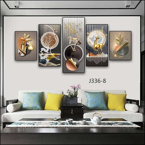 Bộ 5 Tranh Mới Đẹp | Tranh Ngọc Việt - Đắk Lắk | Tranh Ngọc Việt - Xưởng Tranh Đẹp Buôn Ma Thuột (BMT) DakLak