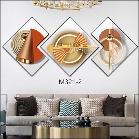 Bộ 3 Tranh Thoi Khuyết | Tranh Ngọc Việt - Đắk Lắk | Tranh Ngọc Việt - Xưởng Tranh Đẹp Buôn Ma Thuột (BMT) DakLak