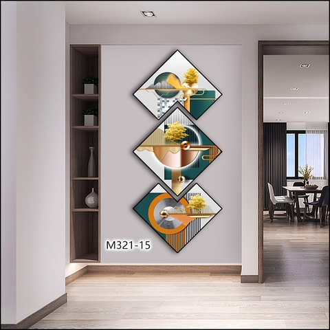 Bộ 3 Tranh Thoi Khuyết | Tranh Ngọc Việt - Đắk Lắk | Tranh Ngọc Việt - Xưởng Tranh Đẹp Buôn Ma Thuột (BMT) DakLak