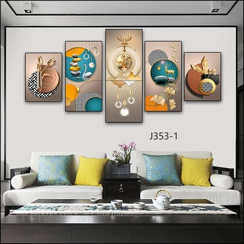 Bộ 5 Tranh Mới Đẹp | Tranh Ngọc Việt - Đắk Lắk | Tranh Ngọc Việt - Xưởng Tranh Đẹp Buôn Ma Thuột (BMT) DakLak