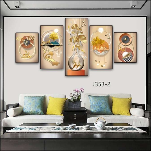 Bộ 5 Tranh Mới Đẹp | Tranh Ngọc Việt - Đắk Lắk | Tranh Ngọc Việt - Xưởng Tranh Đẹp Buôn Ma Thuột (BMT) DakLak