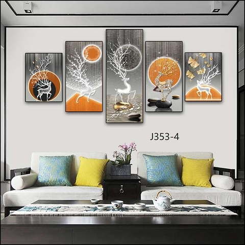 Bộ 5 Tranh Mới Đẹp | Tranh Ngọc Việt - Đắk Lắk | Tranh Ngọc Việt - Xưởng Tranh Đẹp Buôn Ma Thuột (BMT) DakLak