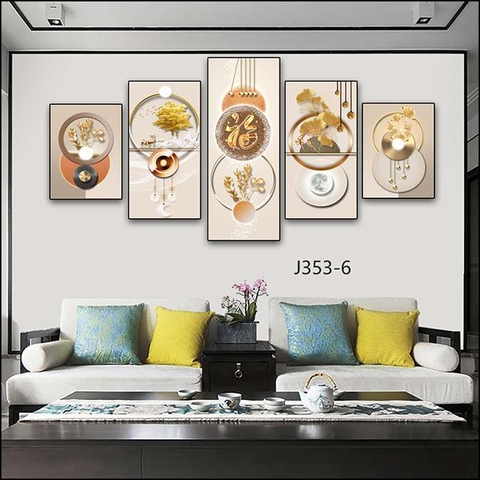 Bộ 5 Tranh Mới Đẹp | Tranh Ngọc Việt - Đắk Lắk | Tranh Ngọc Việt - Xưởng Tranh Đẹp Buôn Ma Thuột (BMT) DakLak