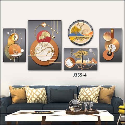 Bộ 5 Tranh Mới Đẹp | Tranh Ngọc Việt - Đắk Lắk | Tranh Ngọc Việt - Xưởng Tranh Đẹp Buôn Ma Thuột (BMT) DakLak