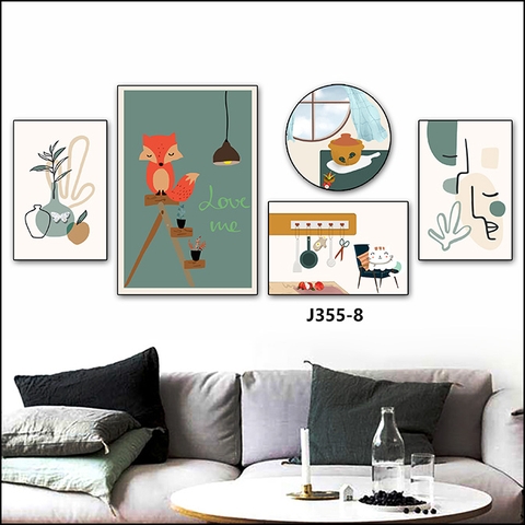 Bộ 5 Tranh Mới Đẹp | Tranh Ngọc Việt - Đắk Lắk | Tranh Ngọc Việt - Xưởng Tranh Đẹp Buôn Ma Thuột (BMT) DakLak