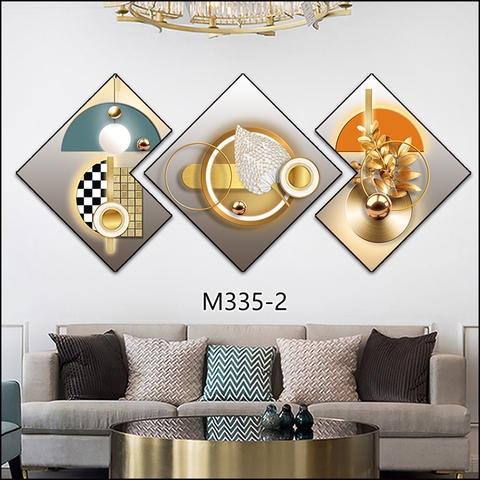 Bộ 3 Tranh Thoi Khuyết | Tranh Ngọc Việt - Đắk Lắk | Tranh Ngọc Việt - Xưởng Tranh Đẹp Buôn Ma Thuột (BMT) DakLak