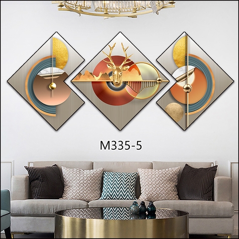 Bộ 3 Tranh Thoi Khuyết | Tranh Ngọc Việt - Đắk Lắk | Tranh Ngọc Việt - Xưởng Tranh Đẹp Buôn Ma Thuột (BMT) DakLak