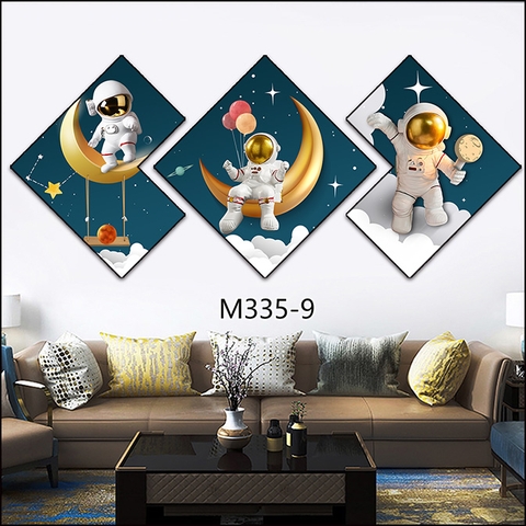 Bộ 3 Tranh Thoi Khuyết | Tranh Ngọc Việt - Đắk Lắk | Tranh Ngọc Việt - Xưởng Tranh Đẹp Buôn Ma Thuột (BMT) DakLak