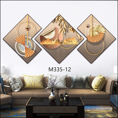 Bộ 3 Tranh Thoi Khuyết | Tranh Ngọc Việt - Đắk Lắk | Tranh Ngọc Việt - Xưởng Tranh Đẹp Buôn Ma Thuột (BMT) DakLak