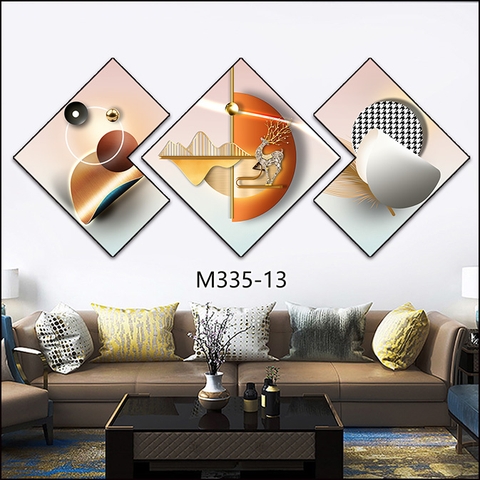 Bộ 3 Tranh Thoi Khuyết | Tranh Ngọc Việt - Đắk Lắk | Tranh Ngọc Việt - Xưởng Tranh Đẹp Buôn Ma Thuột (BMT) DakLak