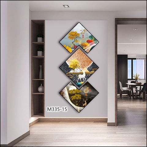 Bộ 3 Tranh Thoi Khuyết | Tranh Ngọc Việt - Đắk Lắk | Tranh Ngọc Việt - Xưởng Tranh Đẹp Buôn Ma Thuột (BMT) DakLak