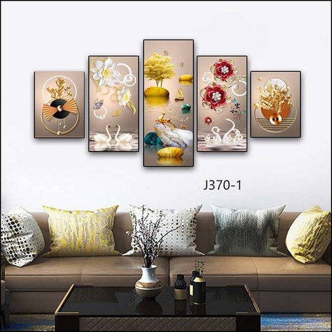 Bộ 5 Tranh Mới Đẹp | Tranh Ngọc Việt - Đắk Lắk | Tranh Ngọc Việt - Xưởng Tranh Đẹp Buôn Ma Thuột (BMT) DakLak