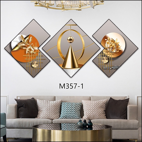 Bộ 3 Tranh Thoi Khuyết | Tranh Ngọc Việt - Đắk Lắk | Tranh Ngọc Việt - Xưởng Tranh Đẹp Buôn Ma Thuột (BMT) DakLak