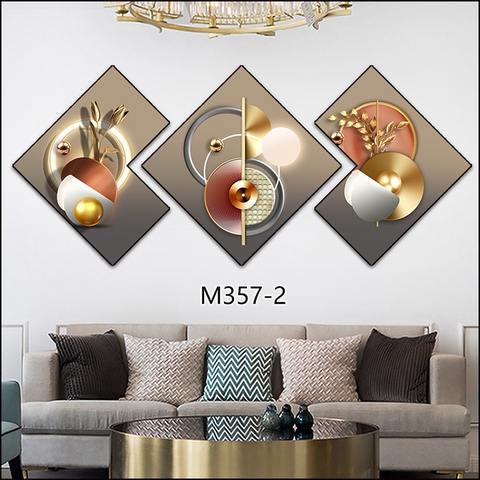 Bộ 3 Tranh Thoi Khuyết | Tranh Ngọc Việt - Đắk Lắk | Tranh Ngọc Việt - Xưởng Tranh Đẹp Buôn Ma Thuột (BMT) DakLak