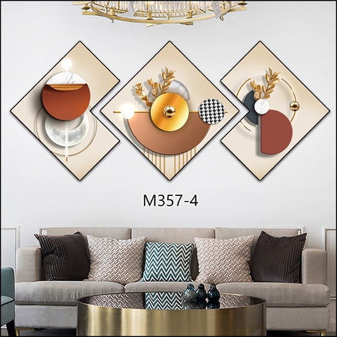 Bộ 3 Tranh Thoi Khuyết | Tranh Ngọc Việt - Đắk Lắk | Tranh Ngọc Việt - Xưởng Tranh Đẹp Buôn Ma Thuột (BMT) DakLak