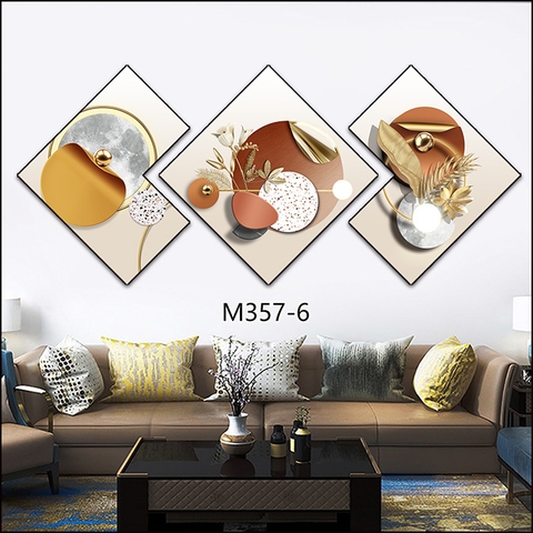 Bộ 3 Tranh Thoi Khuyết | Tranh Ngọc Việt - Đắk Lắk | Tranh Ngọc Việt - Xưởng Tranh Đẹp Buôn Ma Thuột (BMT) DakLak