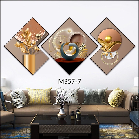 Bộ 3 Tranh Thoi Khuyết | Tranh Ngọc Việt - Đắk Lắk | Tranh Ngọc Việt - Xưởng Tranh Đẹp Buôn Ma Thuột (BMT) DakLak