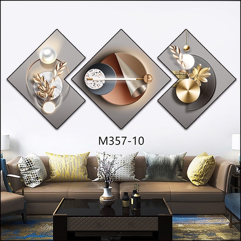 Bộ 3 Tranh Thoi Khuyết | Tranh Ngọc Việt - Đắk Lắk | Tranh Ngọc Việt - Xưởng Tranh Đẹp Buôn Ma Thuột (BMT) DakLak