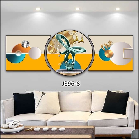 Bộ 3 Tranh Tròn Khuyết | Tranh Ngọc Việt - Đắk Lắk | Tranh Ngọc Việt - Xưởng Tranh Đẹp Buôn Ma Thuột (BMT) DakLak