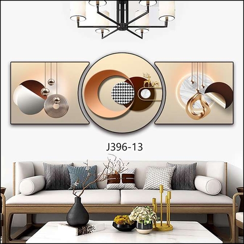 Bộ 3 Tranh Tròn Khuyết | Tranh Ngọc Việt - Đắk Lắk | Tranh Ngọc Việt - Xưởng Tranh Đẹp Buôn Ma Thuột (BMT) DakLak