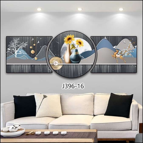 Bộ 3 Tranh Tròn Khuyết | Tranh Ngọc Việt - Đắk Lắk | Tranh Ngọc Việt - Xưởng Tranh Đẹp Buôn Ma Thuột (BMT) DakLak