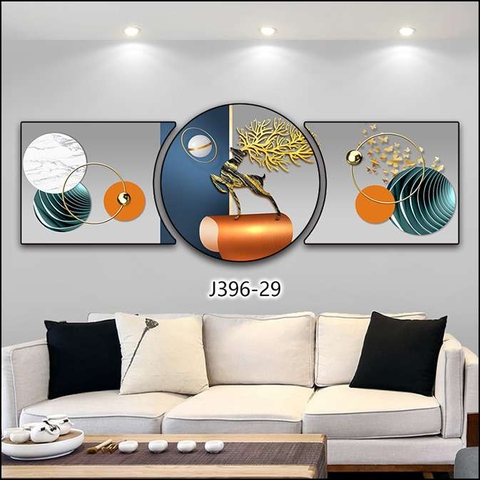 Bộ 3 Tranh Tròn Khuyết | Tranh Ngọc Việt - Đắk Lắk | Tranh Ngọc Việt - Xưởng Tranh Đẹp Buôn Ma Thuột (BMT) DakLak