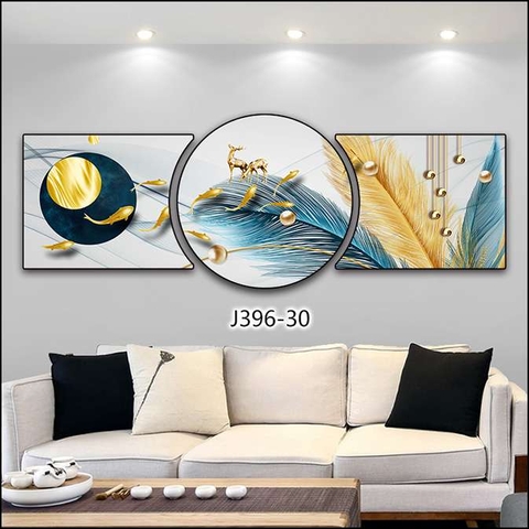 Bộ 3 Tranh Tròn Khuyết | Tranh Ngọc Việt - Đắk Lắk | Tranh Ngọc Việt - Xưởng Tranh Đẹp Buôn Ma Thuột (BMT) DakLak