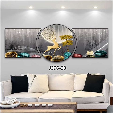 Bộ 3 Tranh Tròn Khuyết | Tranh Ngọc Việt - Đắk Lắk | Tranh Ngọc Việt - Xưởng Tranh Đẹp Buôn Ma Thuột (BMT) DakLak