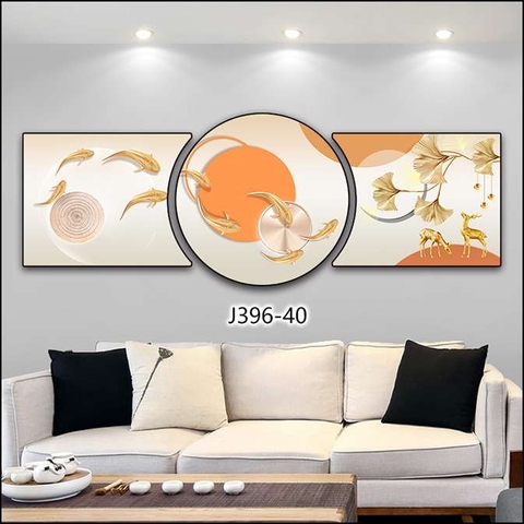 Bộ 3 Tranh Tròn Khuyết | Tranh Ngọc Việt - Đắk Lắk | Tranh Ngọc Việt - Xưởng Tranh Đẹp Buôn Ma Thuột (BMT) DakLak