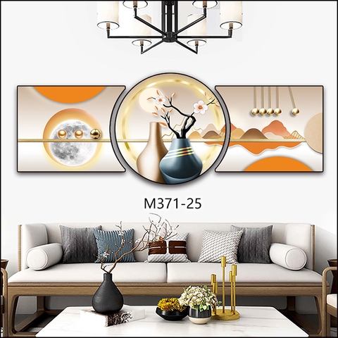 Bộ 3 Tranh Tròn Khuyết | Tranh Ngọc Việt - Đắk Lắk | Tranh Ngọc Việt - Xưởng Tranh Đẹp Buôn Ma Thuột (BMT) DakLak