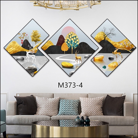 Bộ 3 Tranh Thoi Khuyết | Tranh Ngọc Việt - Đắk Lắk | Tranh Ngọc Việt - Xưởng Tranh Đẹp Buôn Ma Thuột (BMT) DakLak