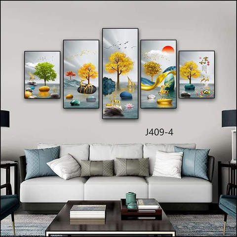 Bộ 5 Tranh Mới Đẹp | Tranh Ngọc Việt - Đắk Lắk | Tranh Ngọc Việt - Xưởng Tranh Đẹp Buôn Ma Thuột (BMT) DakLak