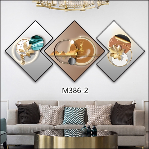 Bộ 3 Tranh Thoi Khuyết | Tranh Ngọc Việt - Đắk Lắk | Tranh Ngọc Việt - Xưởng Tranh Đẹp Buôn Ma Thuột (BMT) DakLak