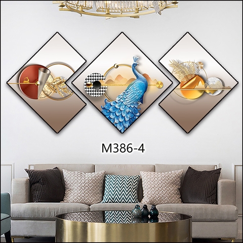 Bộ 3 Tranh Thoi Khuyết | Tranh Ngọc Việt - Đắk Lắk | Tranh Ngọc Việt - Xưởng Tranh Đẹp Buôn Ma Thuột (BMT) DakLak