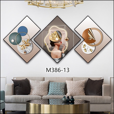 Bộ 3 Tranh Thoi Khuyết | Tranh Ngọc Việt - Đắk Lắk | Tranh Ngọc Việt - Xưởng Tranh Đẹp Buôn Ma Thuột (BMT) DakLak