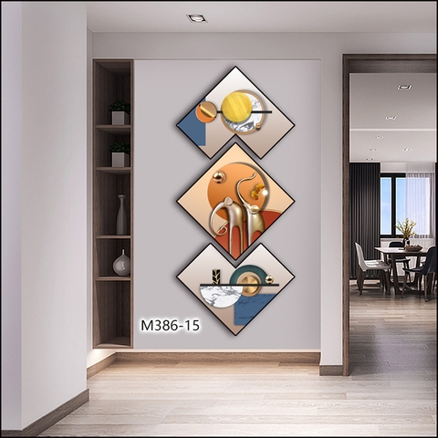 Bộ 3 Tranh Thoi Khuyết | Tranh Ngọc Việt - Đắk Lắk | Tranh Ngọc Việt - Xưởng Tranh Đẹp Buôn Ma Thuột (BMT) DakLak