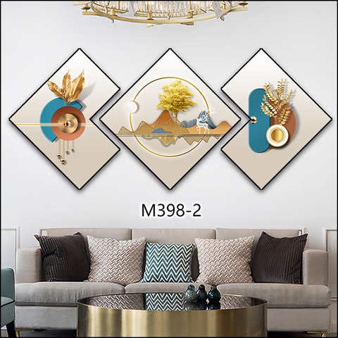 Bộ 3 Tranh Thoi Khuyết | Tranh Ngọc Việt - Đắk Lắk | Tranh Ngọc Việt - Xưởng Tranh Đẹp Buôn Ma Thuột (BMT) DakLak