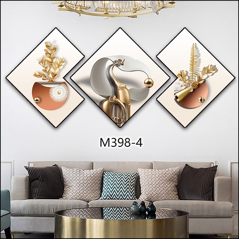 Bộ 3 Tranh Thoi Khuyết | Tranh Ngọc Việt - Đắk Lắk | Tranh Ngọc Việt - Xưởng Tranh Đẹp Buôn Ma Thuột (BMT) DakLak