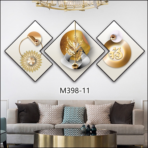 Bộ 3 Tranh Thoi Khuyết | Tranh Ngọc Việt - Đắk Lắk | Tranh Ngọc Việt - Xưởng Tranh Đẹp Buôn Ma Thuột (BMT) DakLak