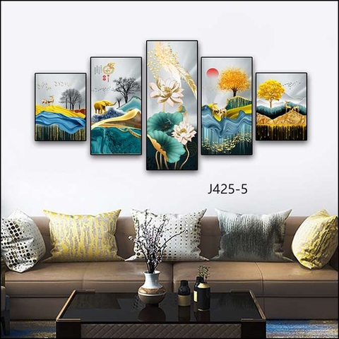 Bộ 5 Tranh Mới Đẹp | Tranh Ngọc Việt - Đắk Lắk | Tranh Ngọc Việt - Xưởng Tranh Đẹp Buôn Ma Thuột (BMT) DakLak