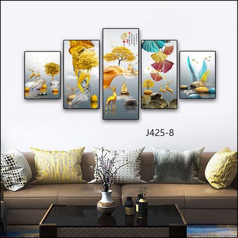 Bộ 5 Tranh Mới Đẹp | Tranh Ngọc Việt - Đắk Lắk | Tranh Ngọc Việt - Xưởng Tranh Đẹp Buôn Ma Thuột (BMT) DakLak