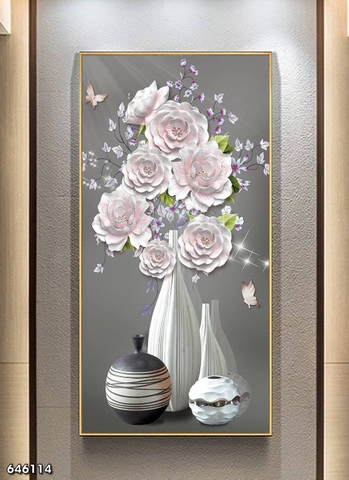 Tranh Bình Hoa Đẹp | Tranh Ngọc Việt - Đắk Lắk | Tranh Ngọc Việt - Xưởng Tranh Đẹp Buôn Ma Thuột (BMT) DakLak