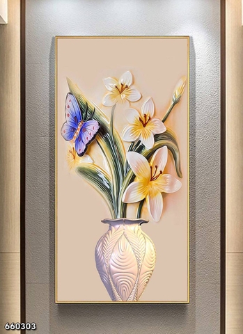 Tranh Bình Hoa Đẹp | Tranh Ngọc Việt - Đắk Lắk | Tranh Ngọc Việt - Xưởng Tranh Đẹp Buôn Ma Thuột (BMT) DakLak