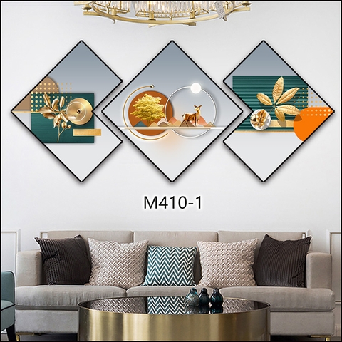 Bộ 3 Tranh Thoi Khuyết | Tranh Ngọc Việt - Đắk Lắk | Tranh Ngọc Việt - Xưởng Tranh Đẹp Buôn Ma Thuột (BMT) DakLak