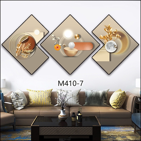 Bộ 3 Tranh Thoi Khuyết | Tranh Ngọc Việt - Đắk Lắk | Tranh Ngọc Việt - Xưởng Tranh Đẹp Buôn Ma Thuột (BMT) DakLak