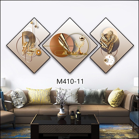 Bộ 3 Tranh Thoi Khuyết | Tranh Ngọc Việt - Đắk Lắk | Tranh Ngọc Việt - Xưởng Tranh Đẹp Buôn Ma Thuột (BMT) DakLak