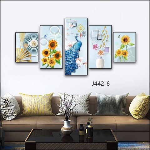 Bộ 5 Tranh Mới Đẹp | Tranh Ngọc Việt - Đắk Lắk | Tranh Ngọc Việt - Xưởng Tranh Đẹp Buôn Ma Thuột (BMT) DakLak